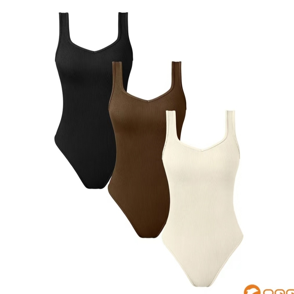 NWT OQQ Bodysuits 3pk